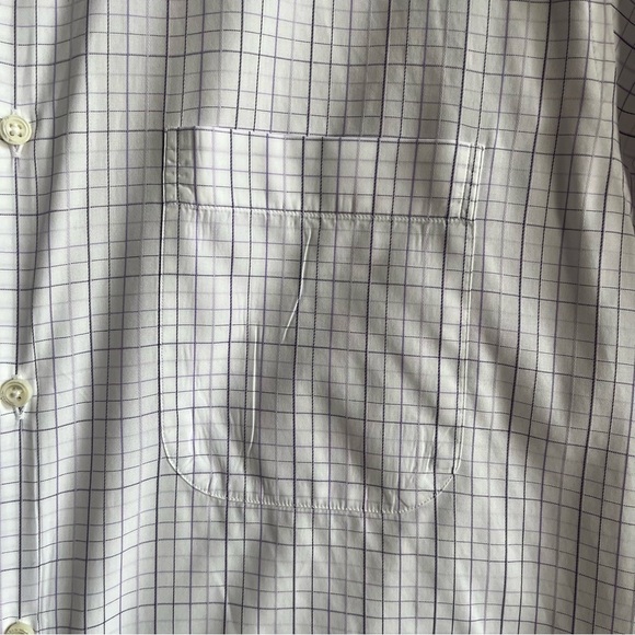 Ermenegildo Zegna Portifino Long Check Pattern Sleeve Shirt Size L - Picture 7 of 11